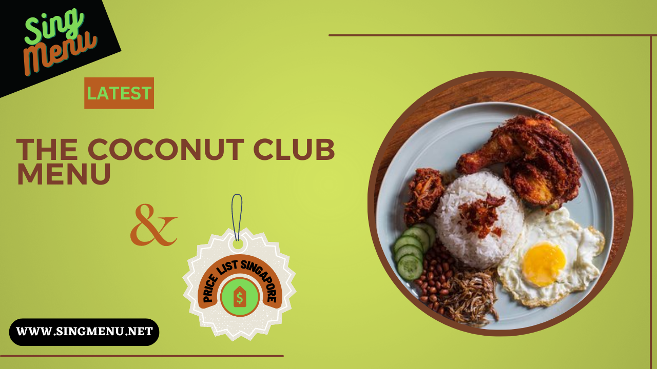 The Coconut Club Menu