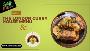 The London Curry House Menu