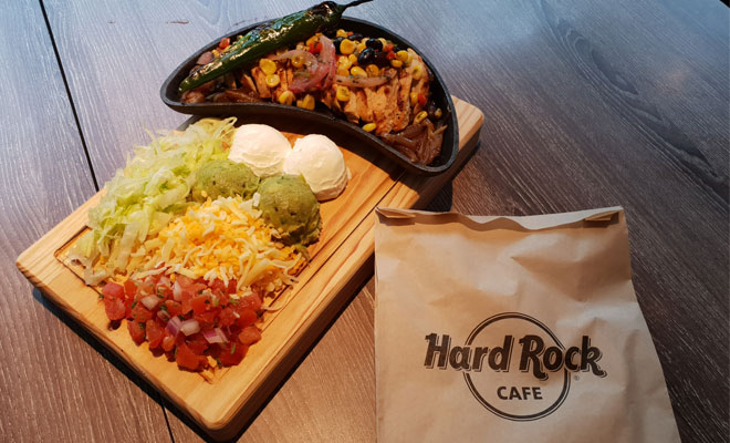 hard rock cafe menu