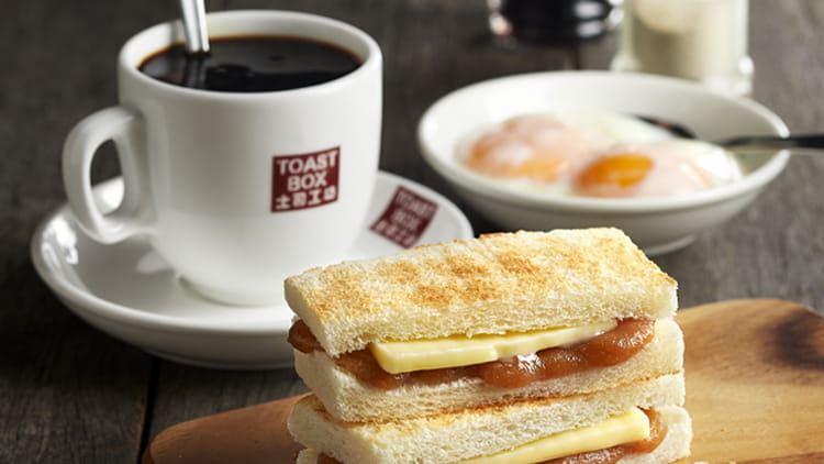 Toast Box Menu- Sandwich