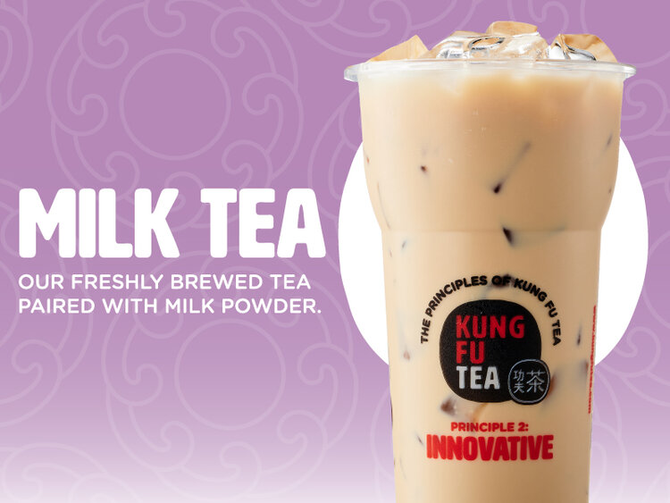 Kung Fu Tea Menu- Rich Milk Tea price