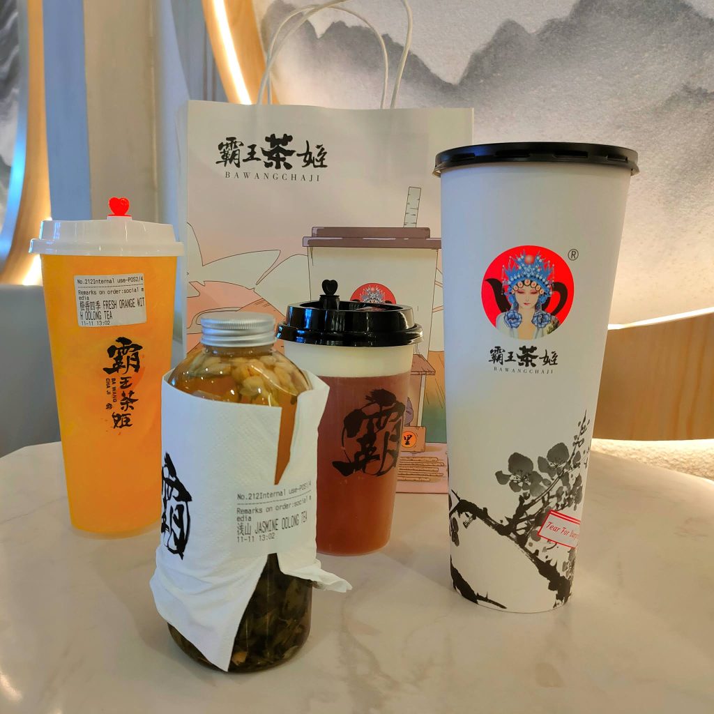 Bawangchaji menu- Fresh Milk Tea Series price list